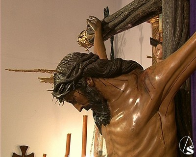 Stmo. Cristo de la Vera-Cruz de Los Palacios, obra de Castillo Lastrucci en 1941.