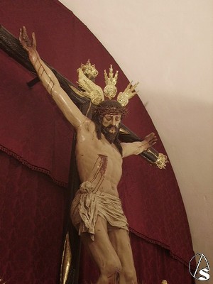 El Cristo de la Sangre es una obra annima del siglo XVII 