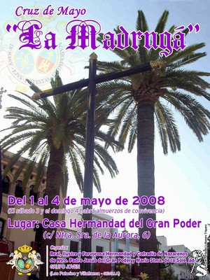  Cartel anunciador de la citada Cruz de Mayo.