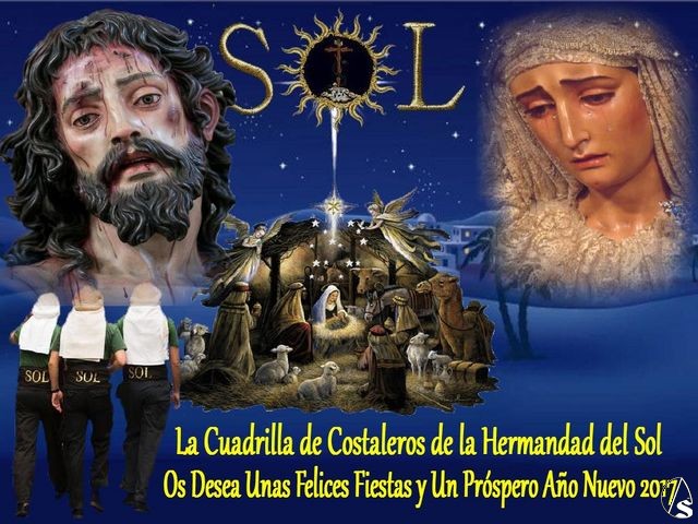 Cuadrilla de costaleros Hermandad del Sol