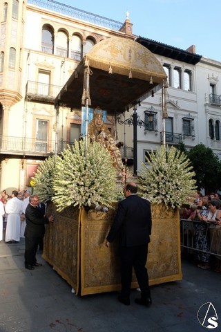 salida virgen de los  reyes