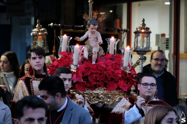 Horario e Itinerario Procesión del Divino Nino Jesús. Sevilla 20 de Diciembre del 2023