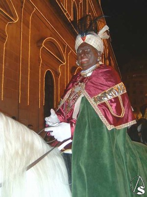  Rafael Peralta ejerciendo como Heraldo de los Reyes Magos 