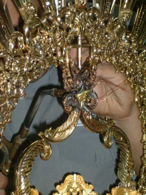 Soldando la corona