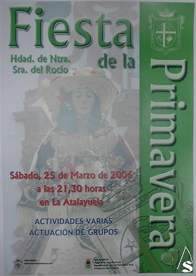  Cartel Anunciador de la Fiesta