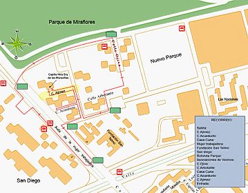 Recorrido 10 de Septiembre de 2005