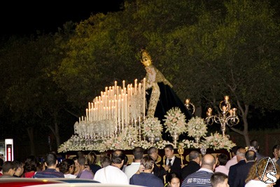 Salida procesional Maravillas 2009 Archivo Asociacin Cofrade