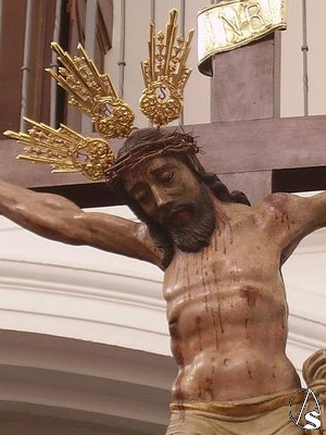 El Cristo de la Vera Cruz es un crucificado de autor desconocido 