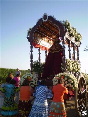 Caminando tras la Virgen 