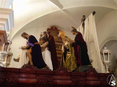Misterio del traslado de Jess al sepulcro 