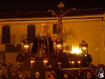 20 de marzo. Cristo de la Vera Cruz y Virgen de los Dolores. Carrin de los Cspedes 