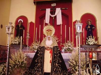 Besamanos de la Virgen de la Soledad 