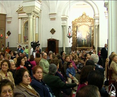 Los vecinos de Los Palacios arroparan al Cardenal Arzobispo de Sevilla.