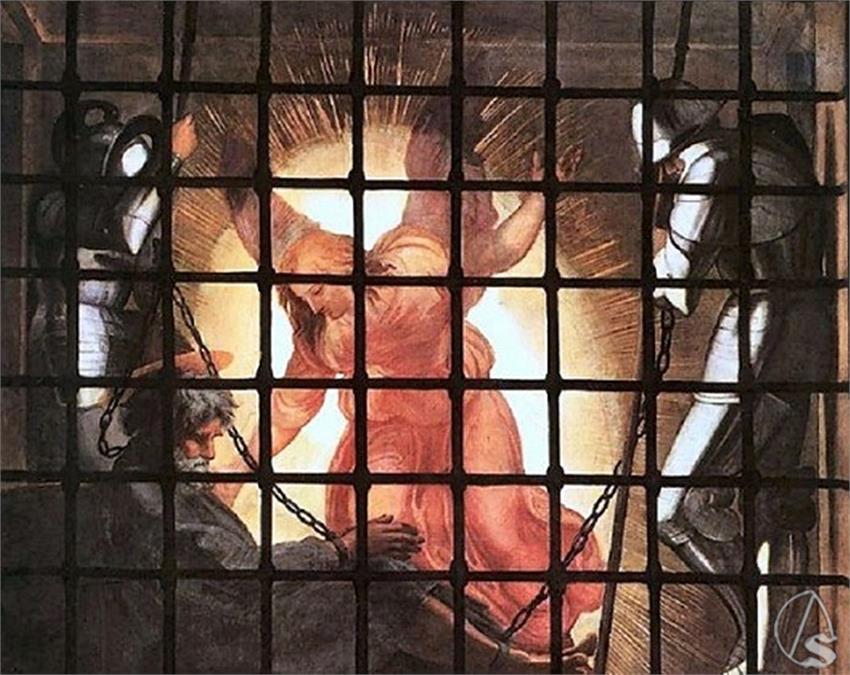 Raffaello-Liberacion-de-San-Pedro