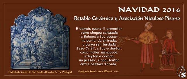 Retablo Cer&aacute;mico y Niculoso Pisano