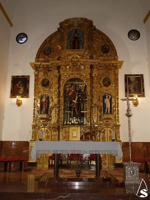 Retablo San Cristobal Martir Burguillos