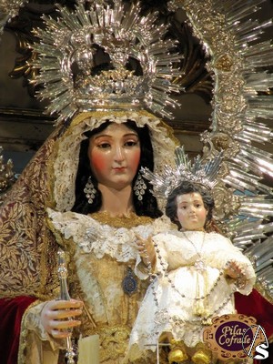 Virgen del Rosario. Pilas. 4 de diciembre 