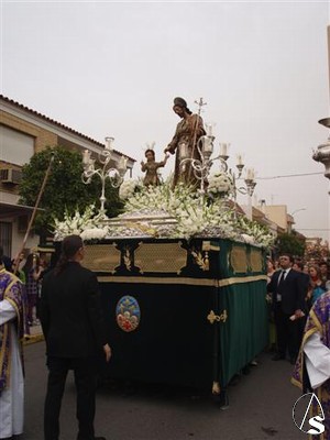 Cada 19 de marzo el patrn sale a su pueblo