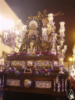 Antiguo paso del Cristo de la Vera Cruz 