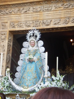 Entrada de Ntra. Sra. de las Veredas