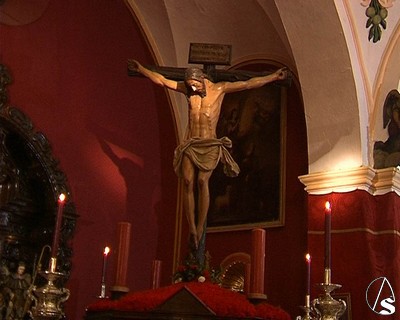  Stmo. Cristo de la Salud en la Capilla de la Aurora