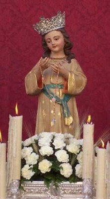 Vigen Niña en Altar del Corpus del Cerro