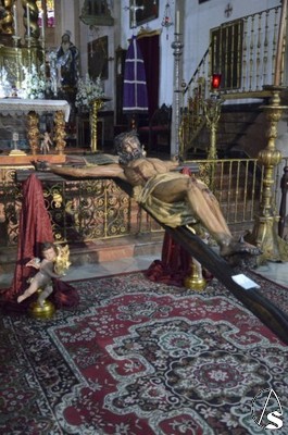   Besapis al Cristo de Los Javieres