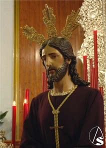 Nto. Padre Jess Cautivo ante Pilato, titular de la Hemandad de los Dolores de Torreblanca.