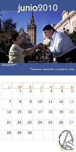  calendario 2010 autismo sevilla