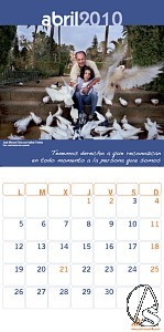  calendario 2010 autismo sevilla