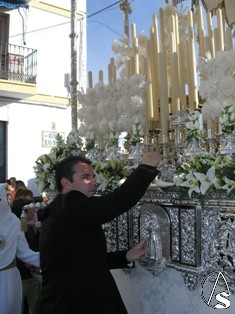 Llamada del capataz al palio
