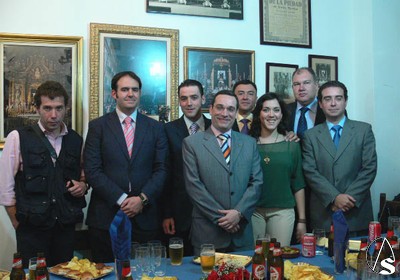 Parte del equipo del boletín 2009