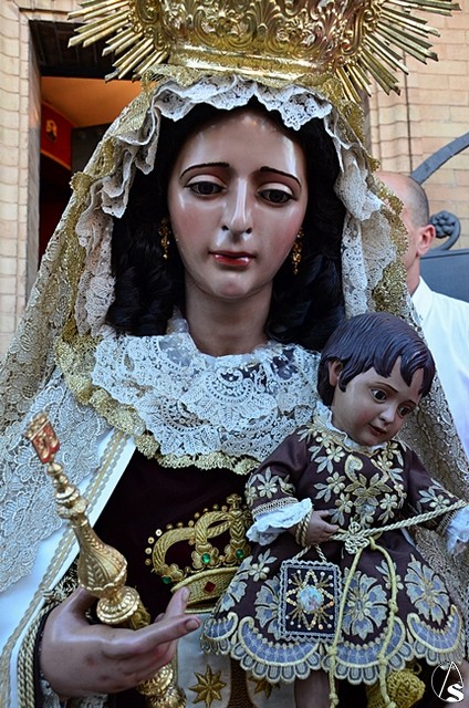 Horario e Itinerario Rezo Santo Rosario Virgen del Carmen del Puente de Triana. Sevilla 10 de Julio del 2024