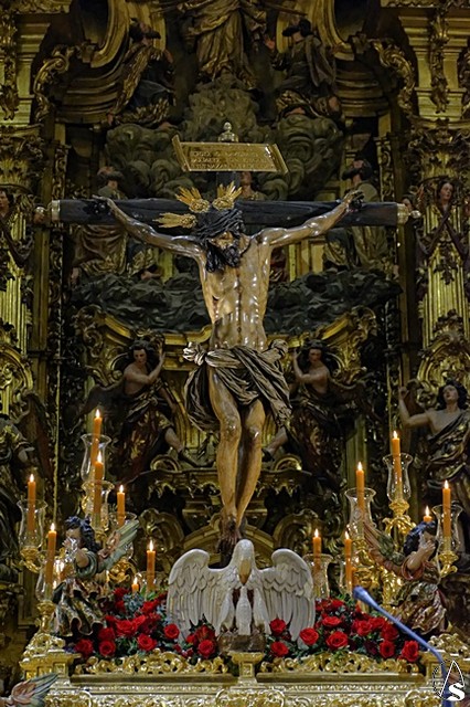 Galería. Altar de Quinario al Santísimo Cristo del Amor en el IV Centenario de la fusión. Fco Javier Montiel