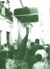 Hiniesta de hebrea en el palio