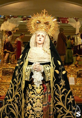 Es intencin de la hermandad que la nueva imagen procesione pronto bajo palio 