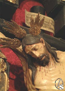 Cristo de la Sangre, capilla del Baratillo 