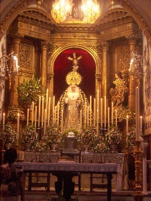 Altar de Triduo de Ntra. Sra. de las Mercedes