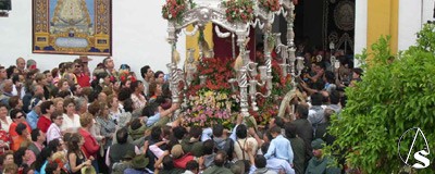 La Carreta del Simpecao de Los Palacios ante la Hdad. del Roco de Villamanrrique de la Condesa