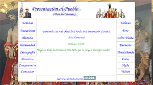 Web oficial de la Banda de CC. y TT. Presentacin al Pueblo de Dos Hermanas